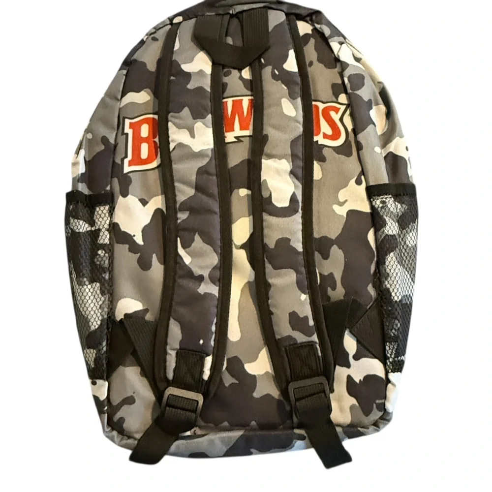 NWOT Backwoods Camo Print Backpack, Adjustable Straps LIMITED EDITION